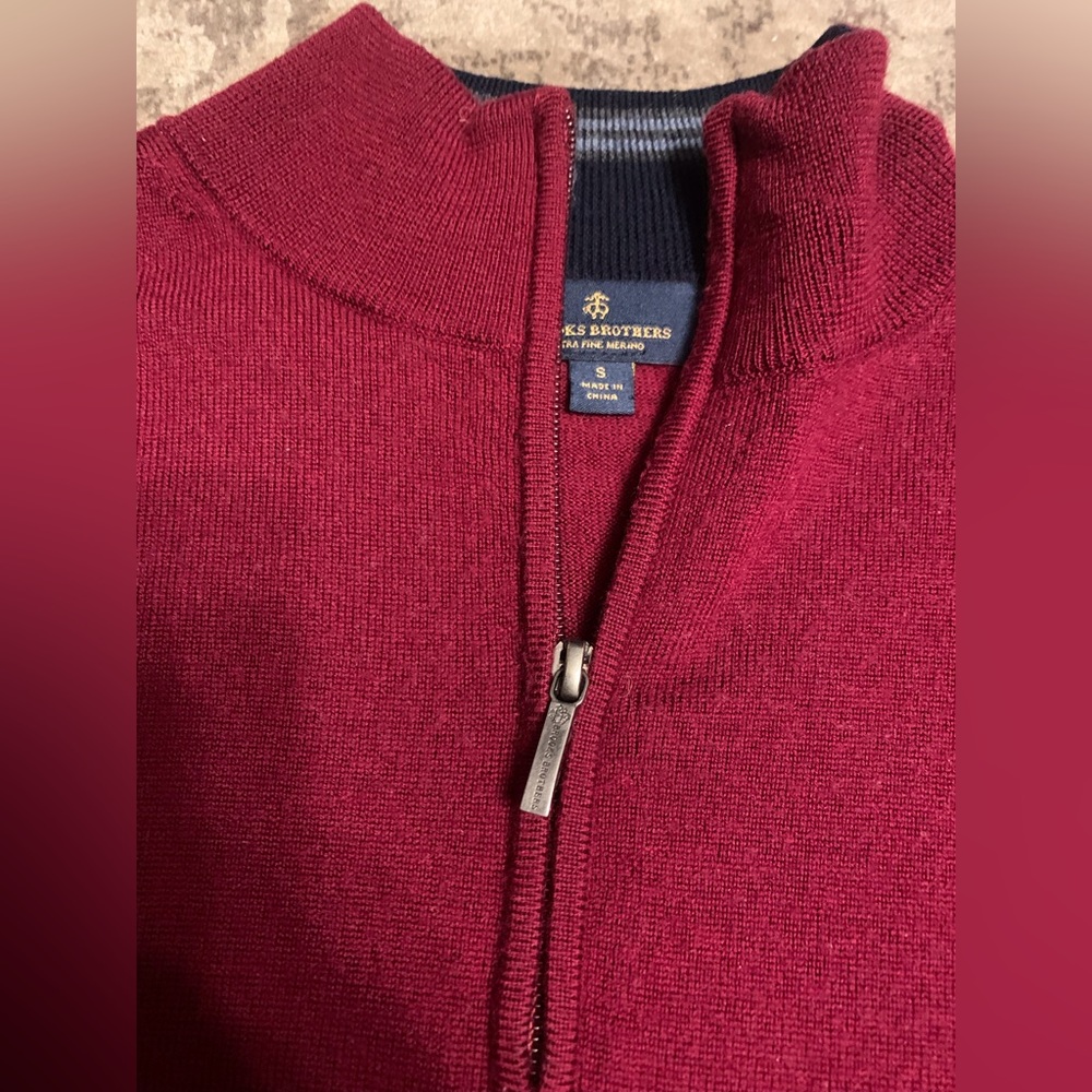 Brooks Brothers sweater sz sml.,red